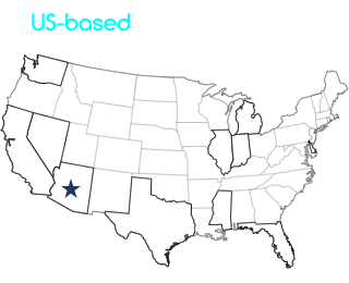 US-based wide geographic consulting team