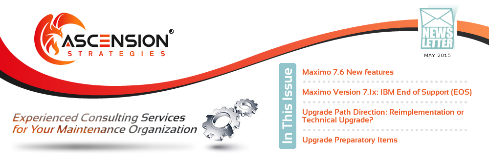 Ascension Strategies - Experienced Maximo Consulting Services for Your Maintenance Organization
